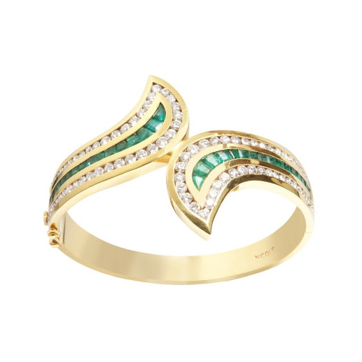 Bracciale antico Decó Paloma - Alti gioielli