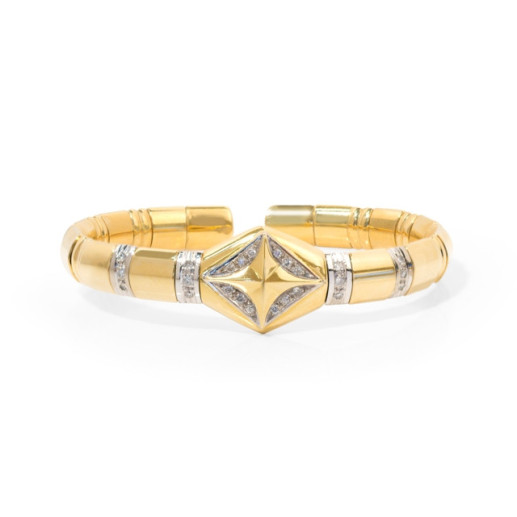 Pulsera Antique Decó - Brazaletes de Oro
