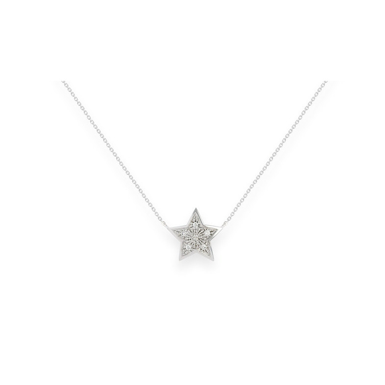 Collar Estrella Mini Details - Collares de Diamantes