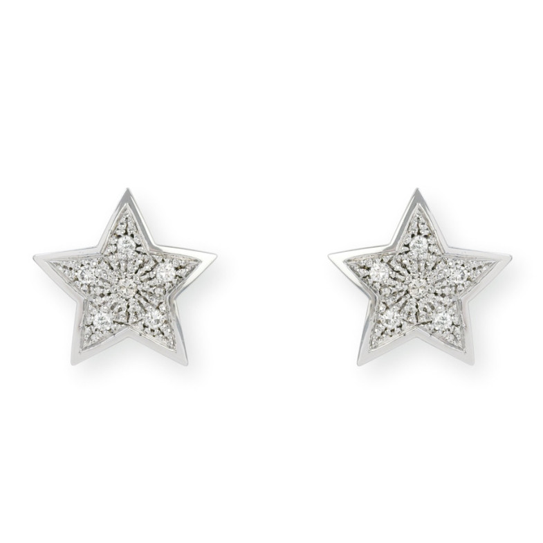 Pendientes Estrella Mini Details 0.25Ct - Pendientes de Diamantes