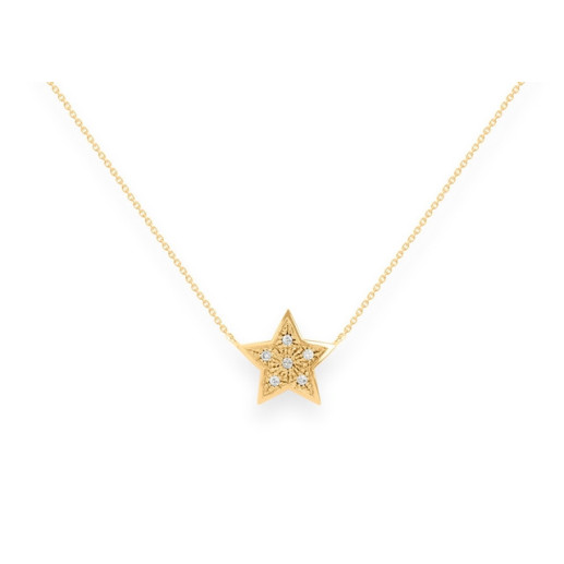 Collar Estrella Mini Details - Collares de Diamantes