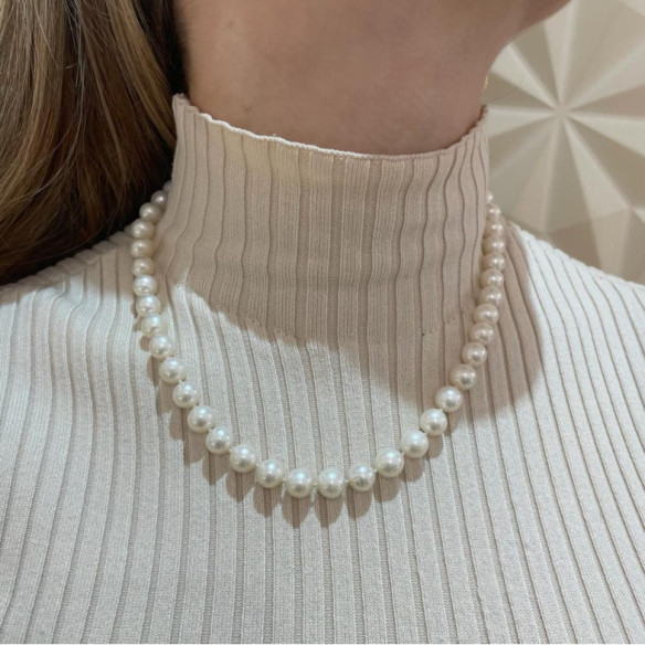 Collar Perlas 8.5-9mm Natural Cultivadas - COLLIERS