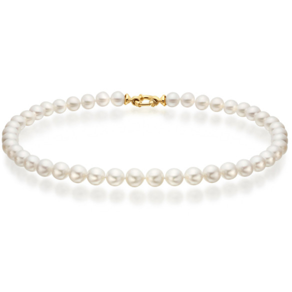 Collar Perlas 9-9.5mm Cultivadas Naturales - Collane perla