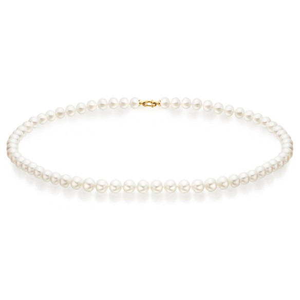 Cultured Pearl Necklace 6mm to 6.5mm - Pearl necklaces