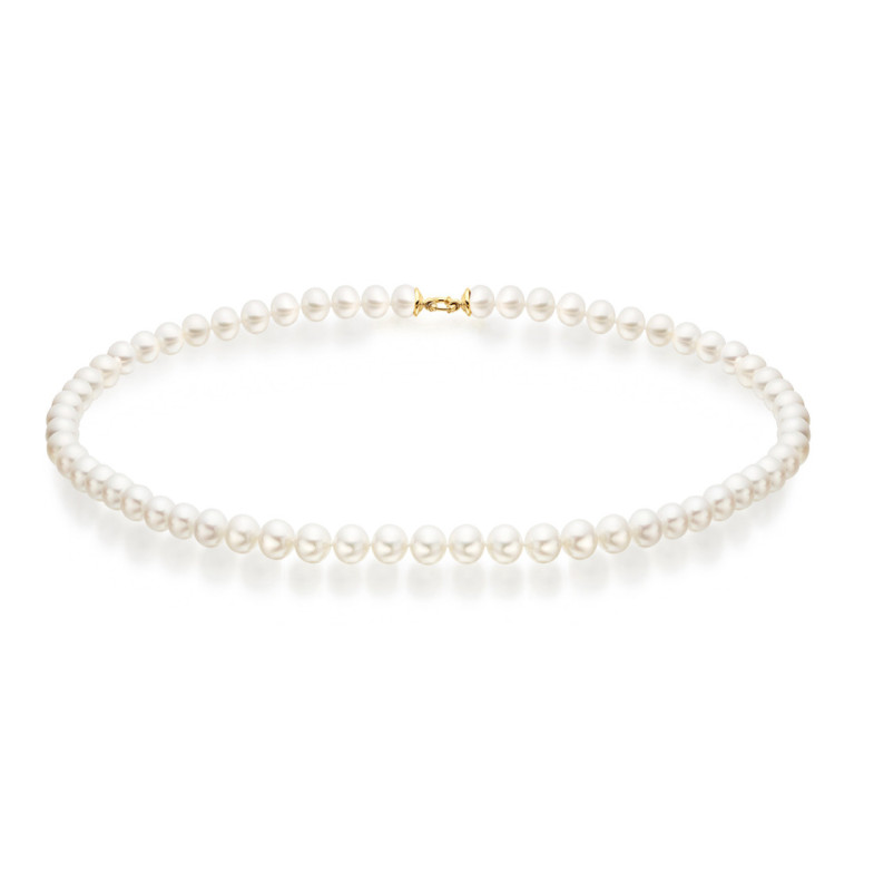 Collar Perlas 6-6.5mm Natural Cultivadas 43cm - HALSKETTEN
