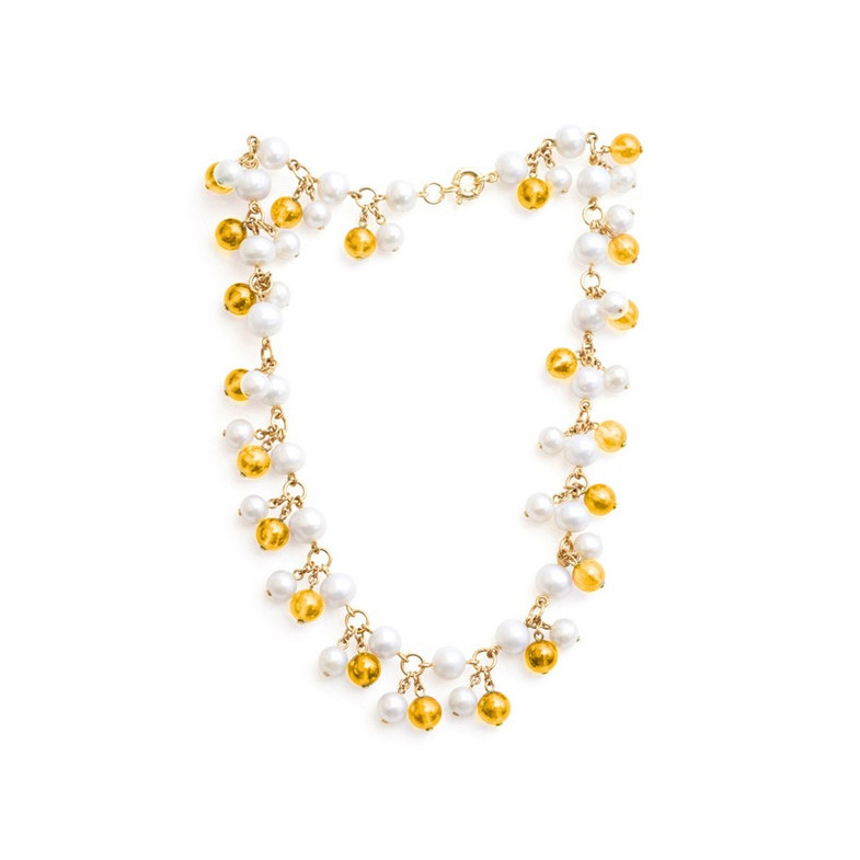 Nicol Lady Pearls Necklace - Necklaces Other Color Stones