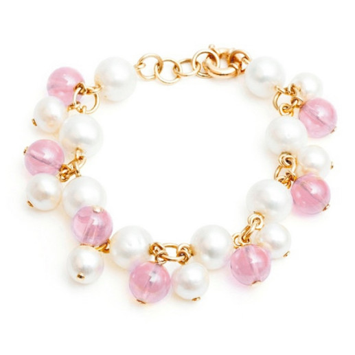 Pulsera Perlas Y Cuarzo Pearls Lady - Bracelets de perles