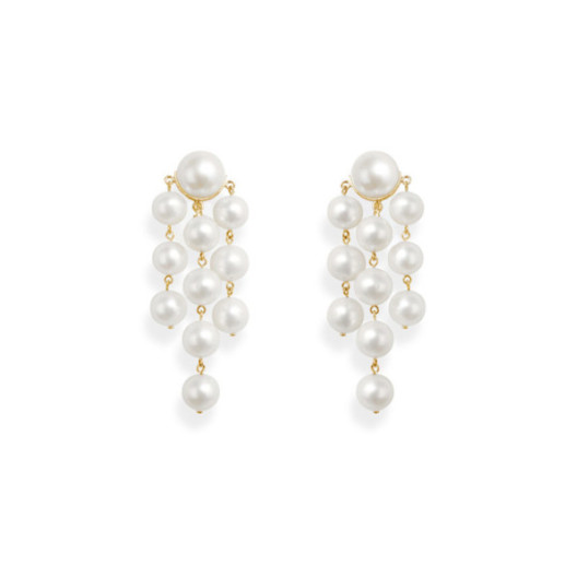 PEARLS pearl earrings MAXI - Bride earrings