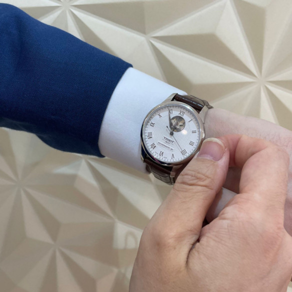Tissot Le Locle Powermatic 80 Open Heart - T-Stück