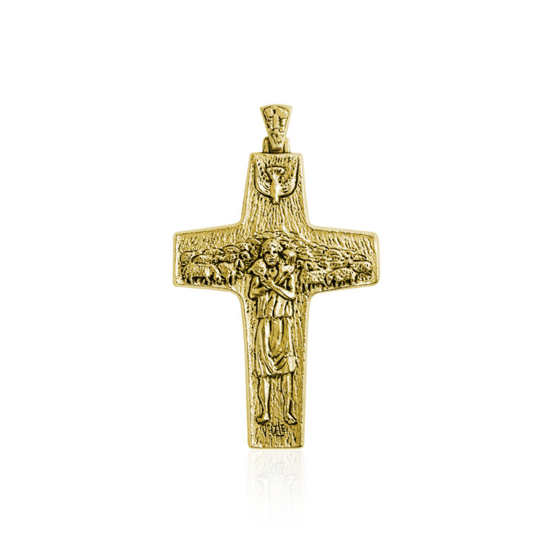 Cruz Oro El Buen Pastor S - Des croix