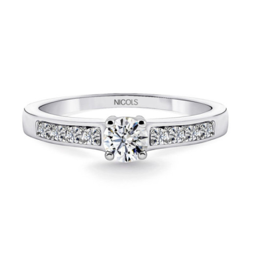 Amelie Solitärring 0,35 ct - Brillant