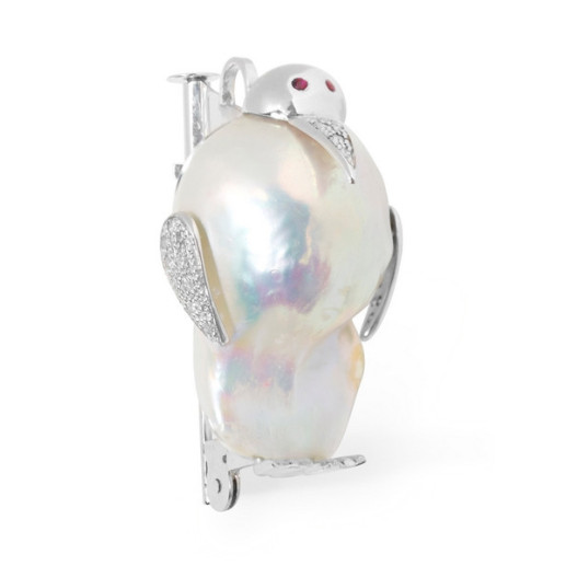 Natürlich Pinguin Brosche - BROCHE