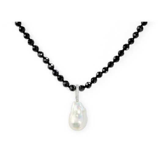 Collar Perlas Onix Pearls Lady - Collares de Diamantes