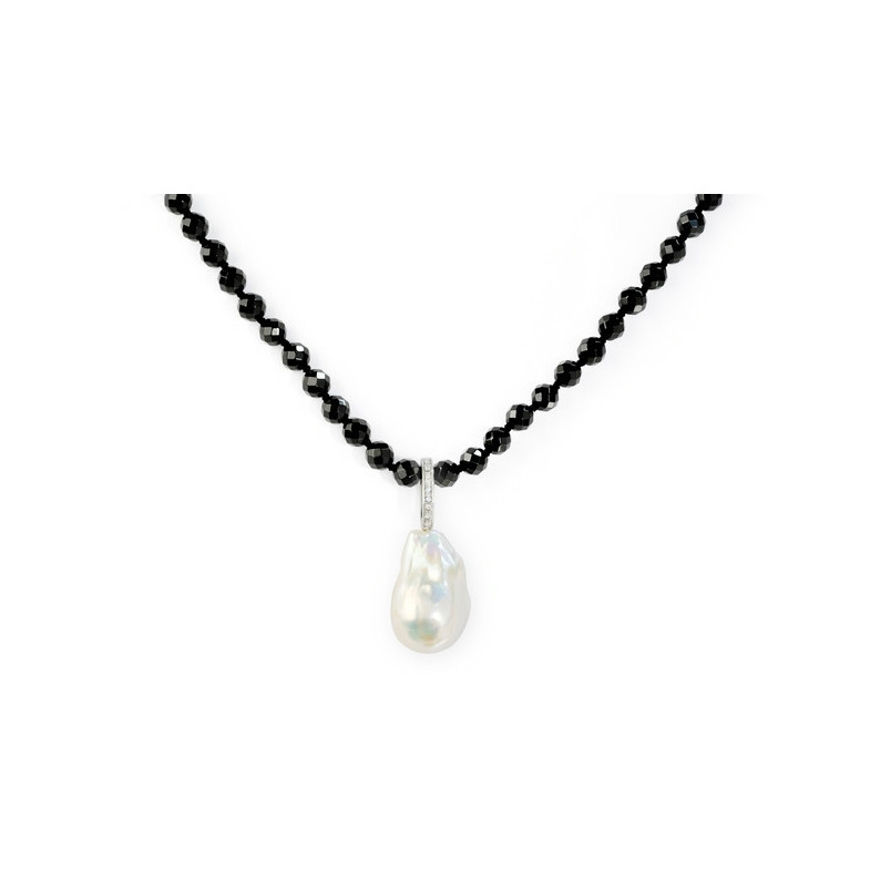 Collar Perlas Onix Pearls Lady - Collares de Diamantes