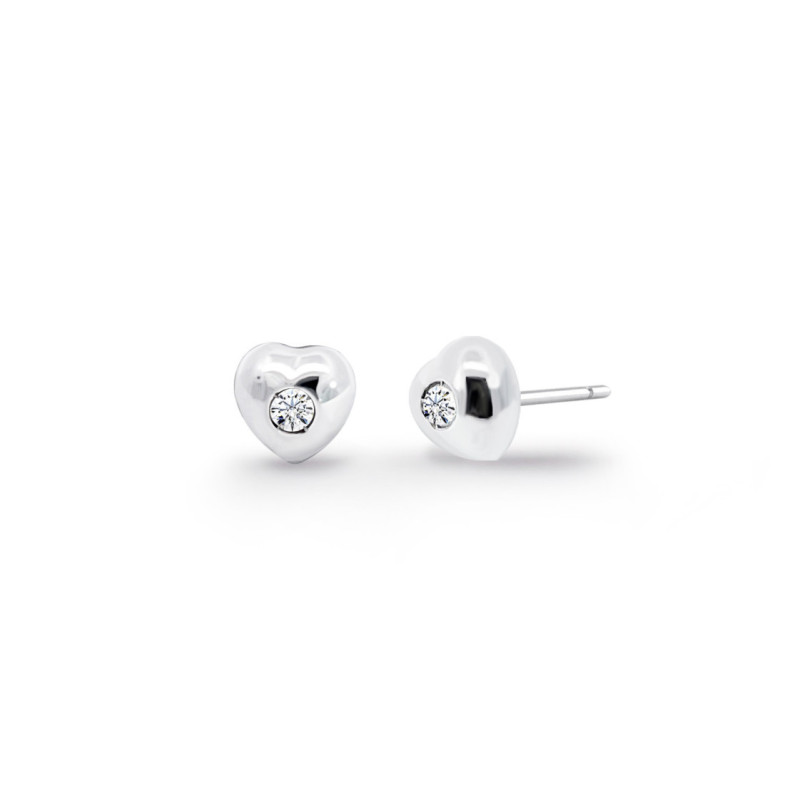 Pendientes Diamantes Corazón 0.16Ct - dortoirs