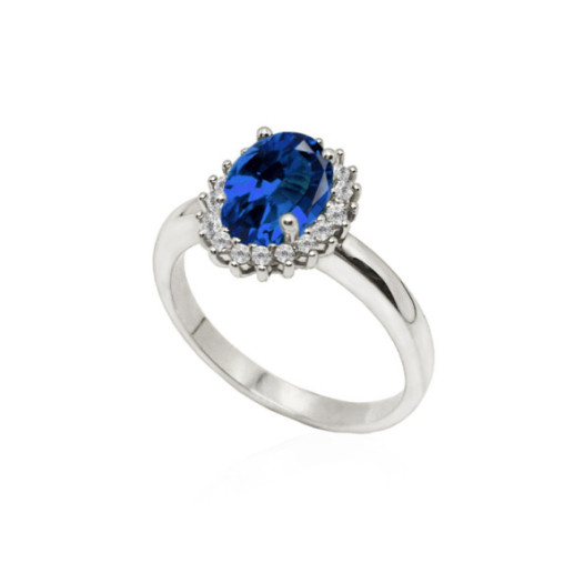 Anillo Zafiro Dalia 1.30Ct - ANILLOS 2