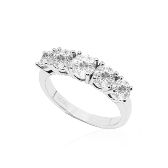 Eloise 1.50 Ouro Branco - Brilhante