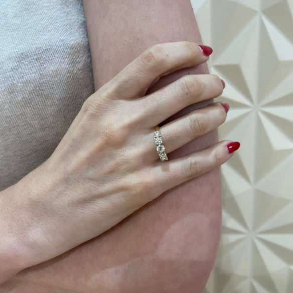 Anillo Diamantes Eloise 1.50 Oro Amarillo - Brillant