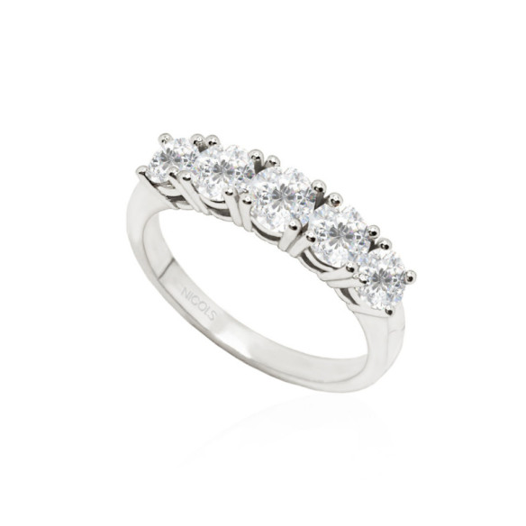 Eloise Diamantring 1.20 Weißgold - Brillant