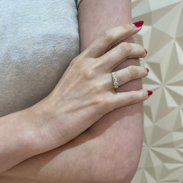 Diamond Ring ELOISE 1.20 Yellow Gold - Rings