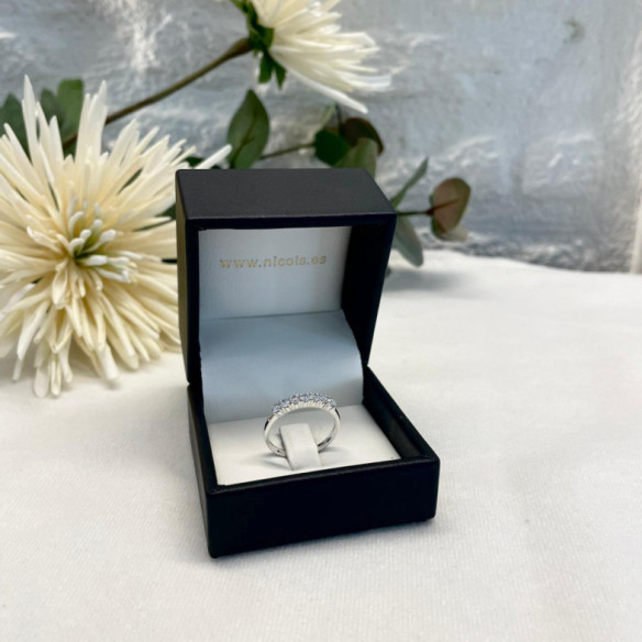 Alianza Diamantes 0.35 Eloise Line - ANILLOS