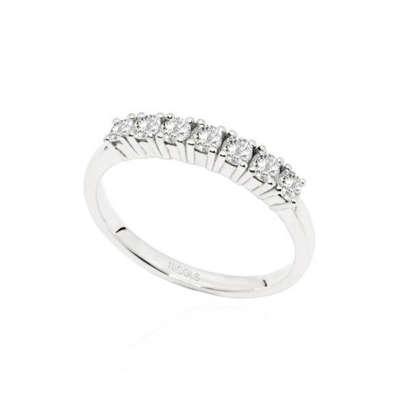 Alianza Diamantes 0.35 Eloise Line - ANILLOS