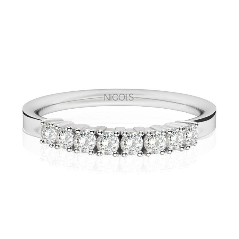 Diamond Wedding Ring 0.40 ELOISE LINE - Brilliant Cut Wedding Ring