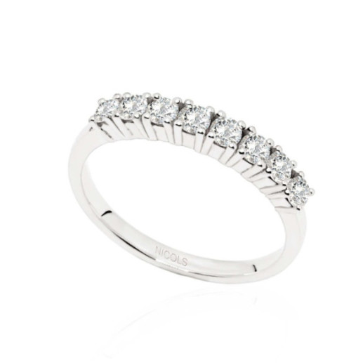 Alianza Diamantes 0.40 Eloise Line - Alianzas de Brillantes 2