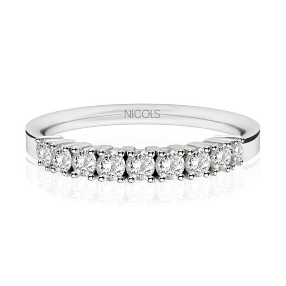 Alianza Diamantes 0.45 Eloise Line - Brilhante