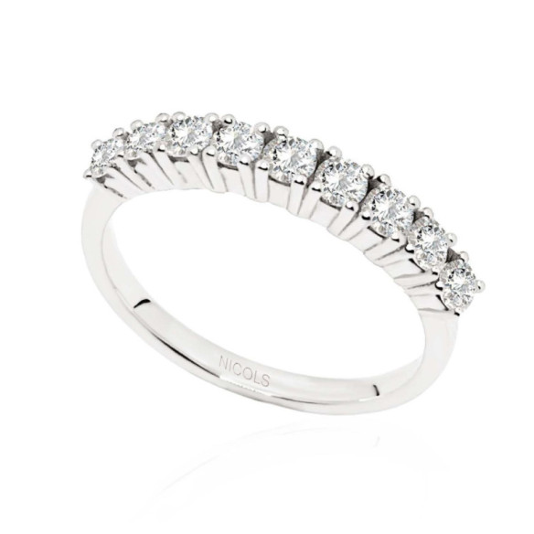 Alianza Diamantes 0.72 Eloise Line - ANILLOS