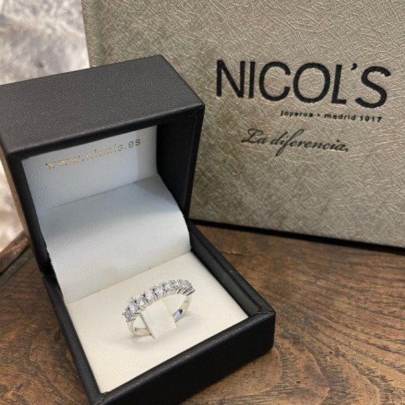 Alianza Diamantes 0.72 Eloise Line - ANILLOS
