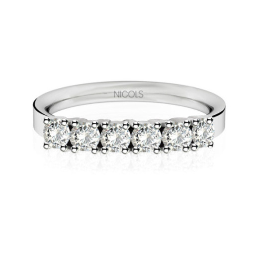 Alianza Diamantes 0.60 Eloise Line - Brillante