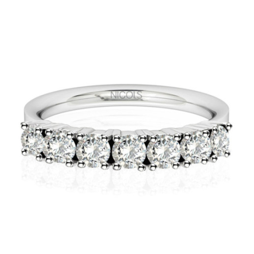 Alianza Diamantes 0.70 Eloise Line - Alianzas de Brillantes