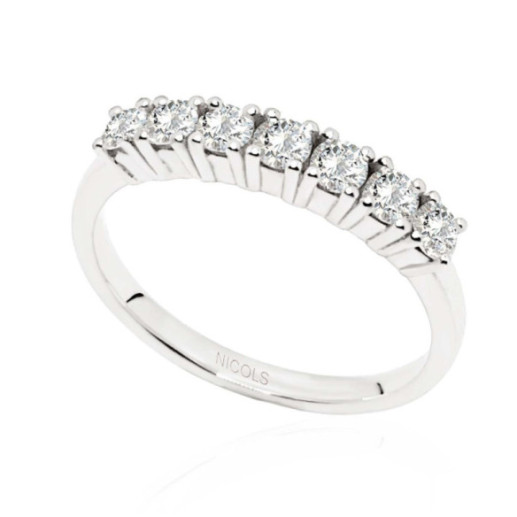 Alianza Diamantes 0.70 Eloise Line - Alianzas de Brillantes 2