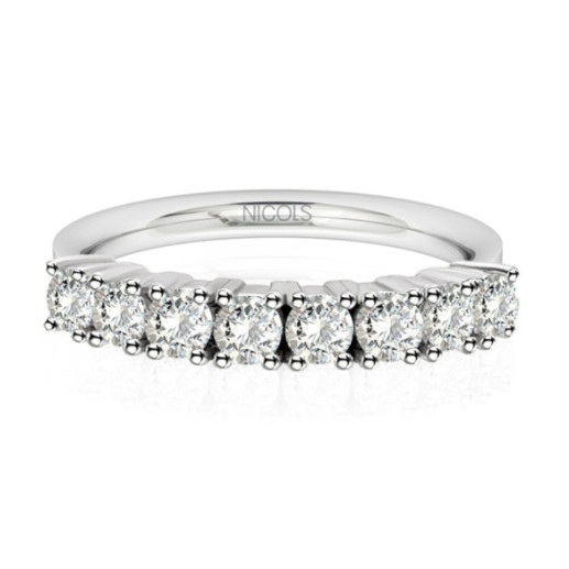 Alianza Diamantes 0.80 Eloise Line - Alianzas de Brillantes
