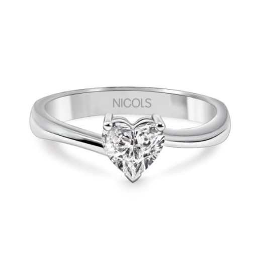 VAIANA Heart Diamond Ring. - Heart Cut
