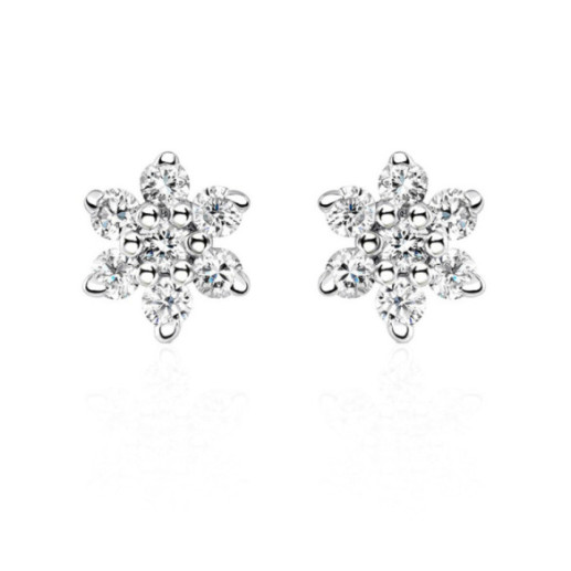 Pendientes Diamantes Estrella 0.30Ct Reina - dormilonas