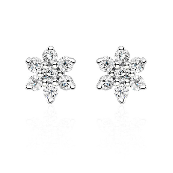 Pendientes Diamantes Estrella 0.30Ct Reina - verschlafenes