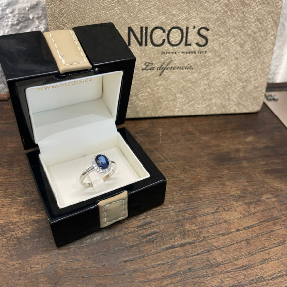 Anillo Zafiro Dalia Sunset 1.00Ct - ANELLI