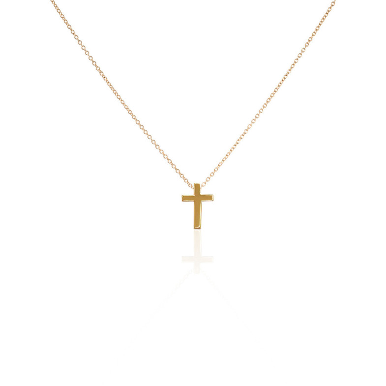Cruz De Oro Catholic Sign - Atravessa