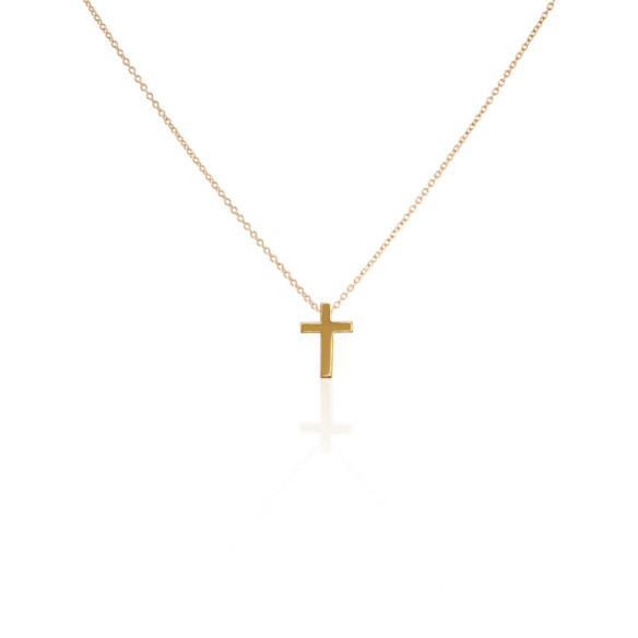 Cruz De Oro Catholic Sign - Atravessa