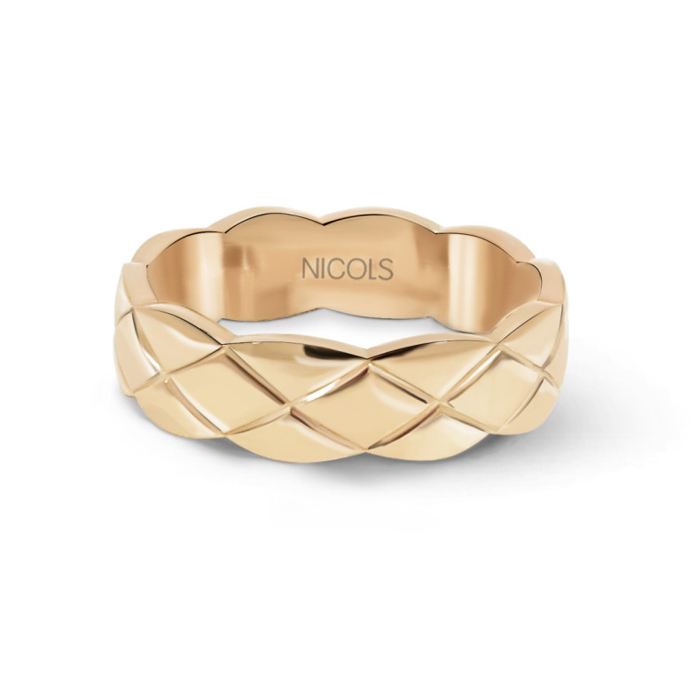 Alianza Apolo Oro Amarillo 60Mm - Anillos de Boda Hombre