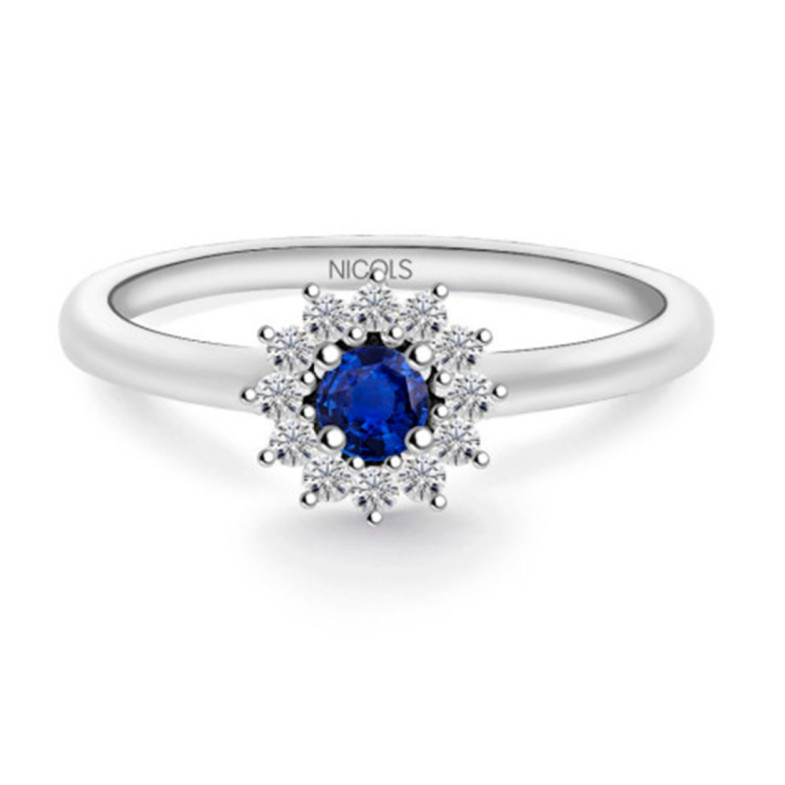 Margarita Sapphire Ring 0.24 - Rings