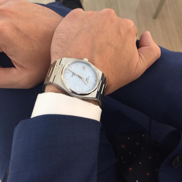 Tissot Prx Powermatic 80 Ice Blue - Tissot Prx