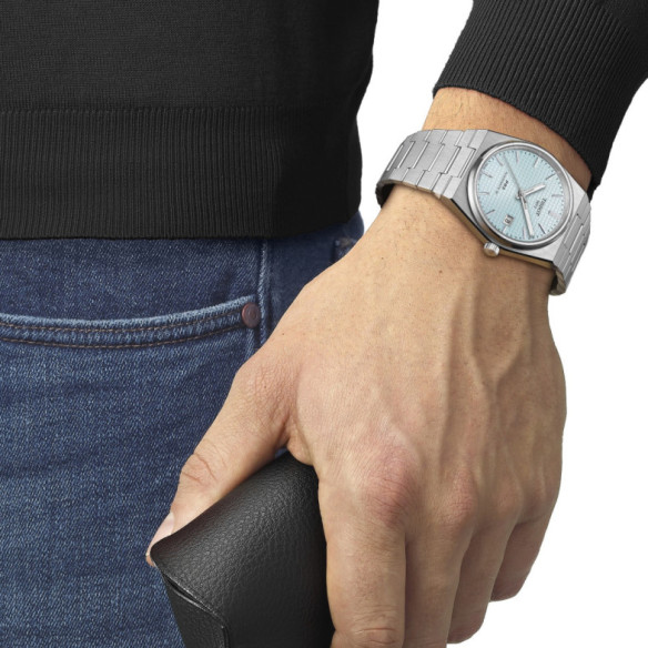Tissot Prx Powermatic 80 Ice Blue - Tissot PRX