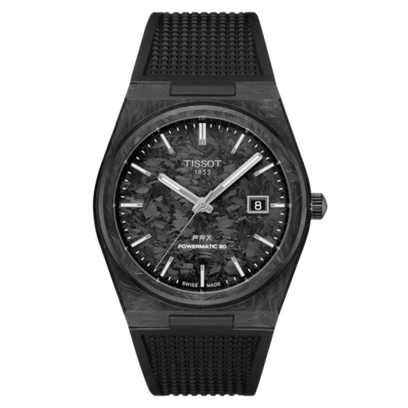 Tissot Prx Powermatic 80 Carbono - Tissot Novedades y Ediciones Limitadas
