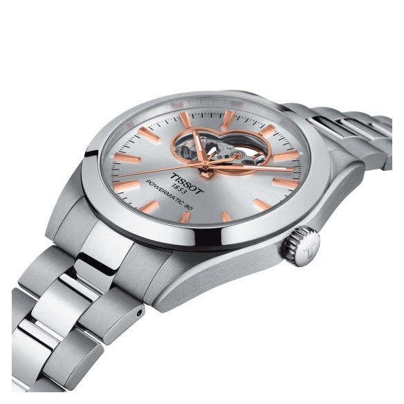 Tissot Gentleman Powermatic 80 Open Heart - Tissot Cavalheiro