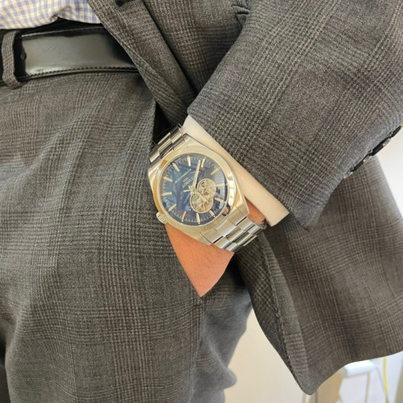 Tissot Gentleman Powermatic 80 Open Heart - Tissot Cavalheiro