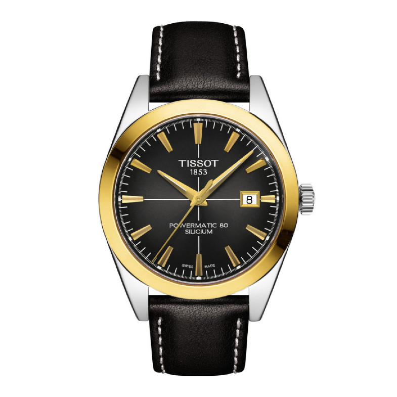 Tissot Gentleman Powermatic 80 Silicium Solid 18K Gold Bezel - Tissot Monsieur
