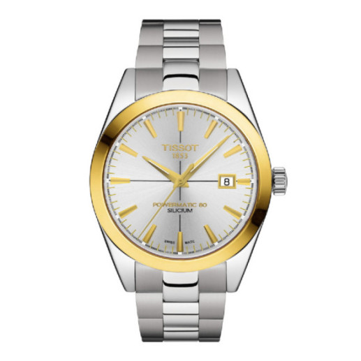 Tissot Gentleman Powermatic 80 Silicium Solid 18K Gold Bezel - Tissot Gentleman